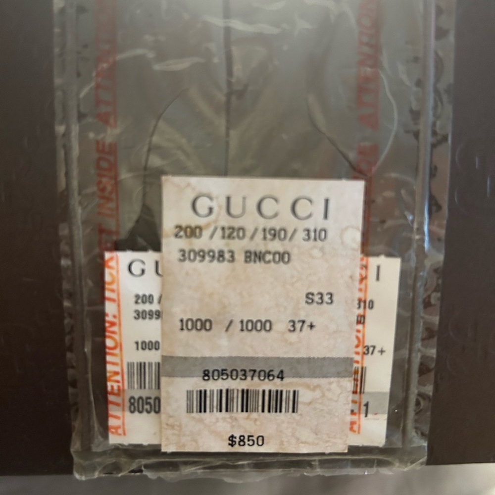 Black Gucci Pumps size 37.5 - Picture 4 of 6